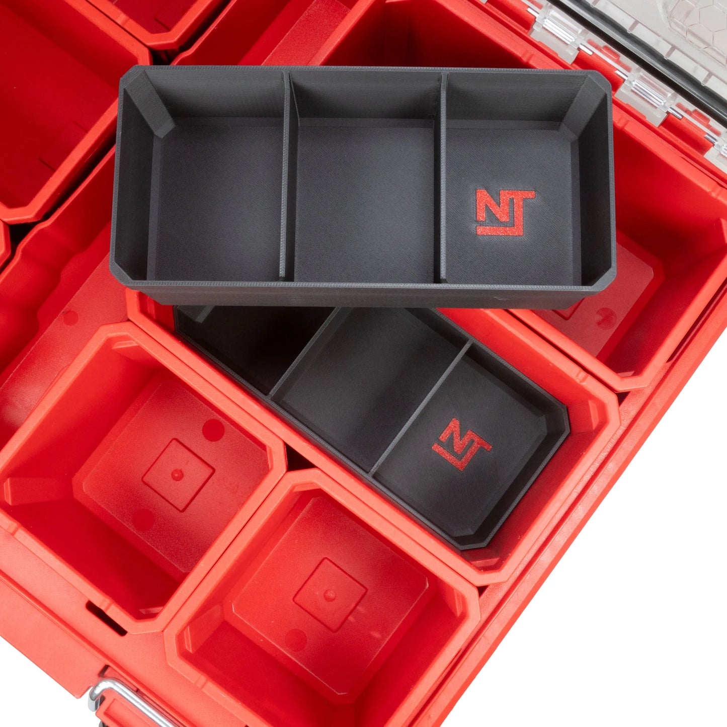 Stacking Divider Bins Large for Milwaukee PACKOUT Organizer