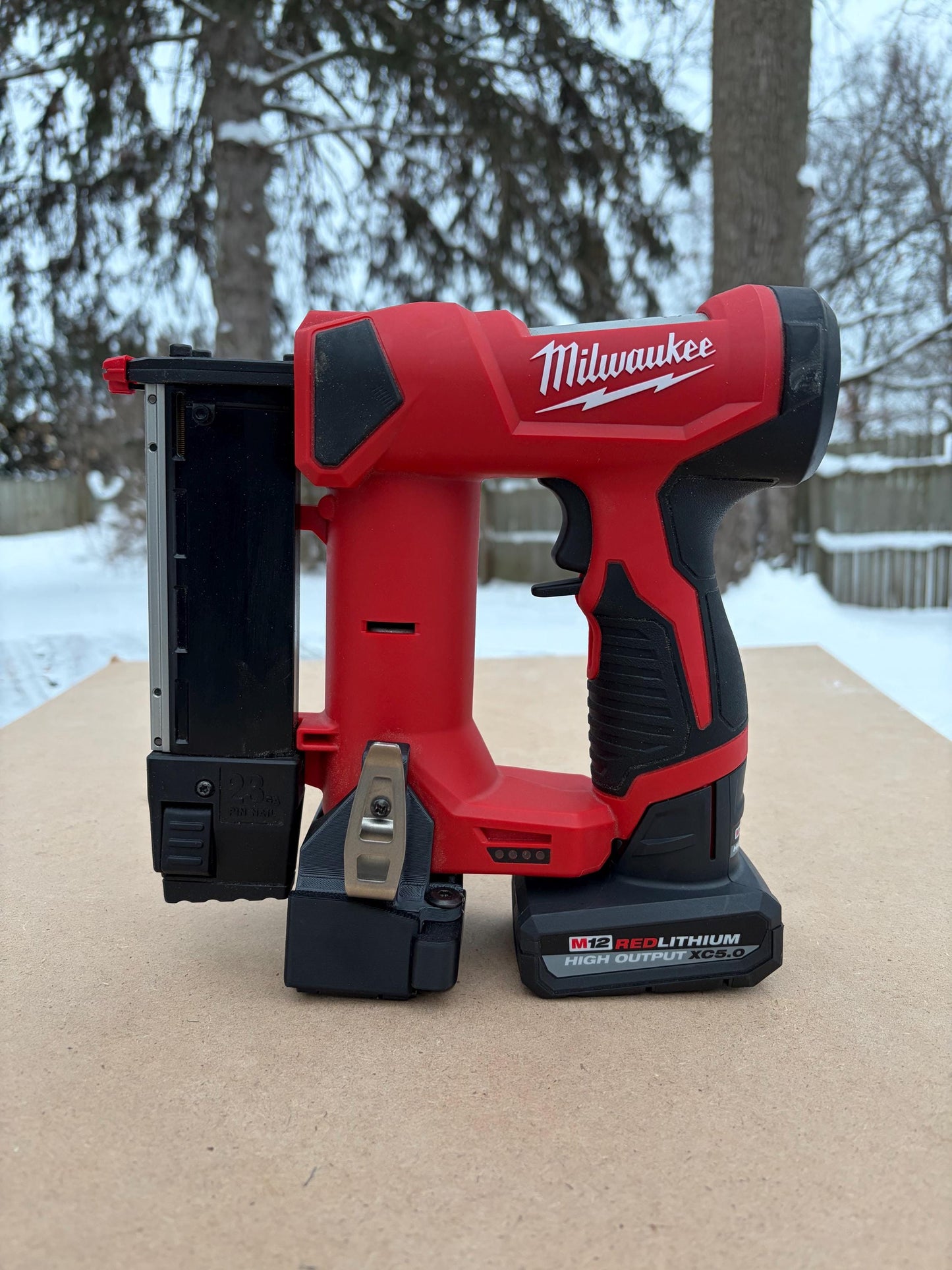 NAILSWAP Spare Nail Compartment for Milwaukee M12 23 Ga. Pin Nailer