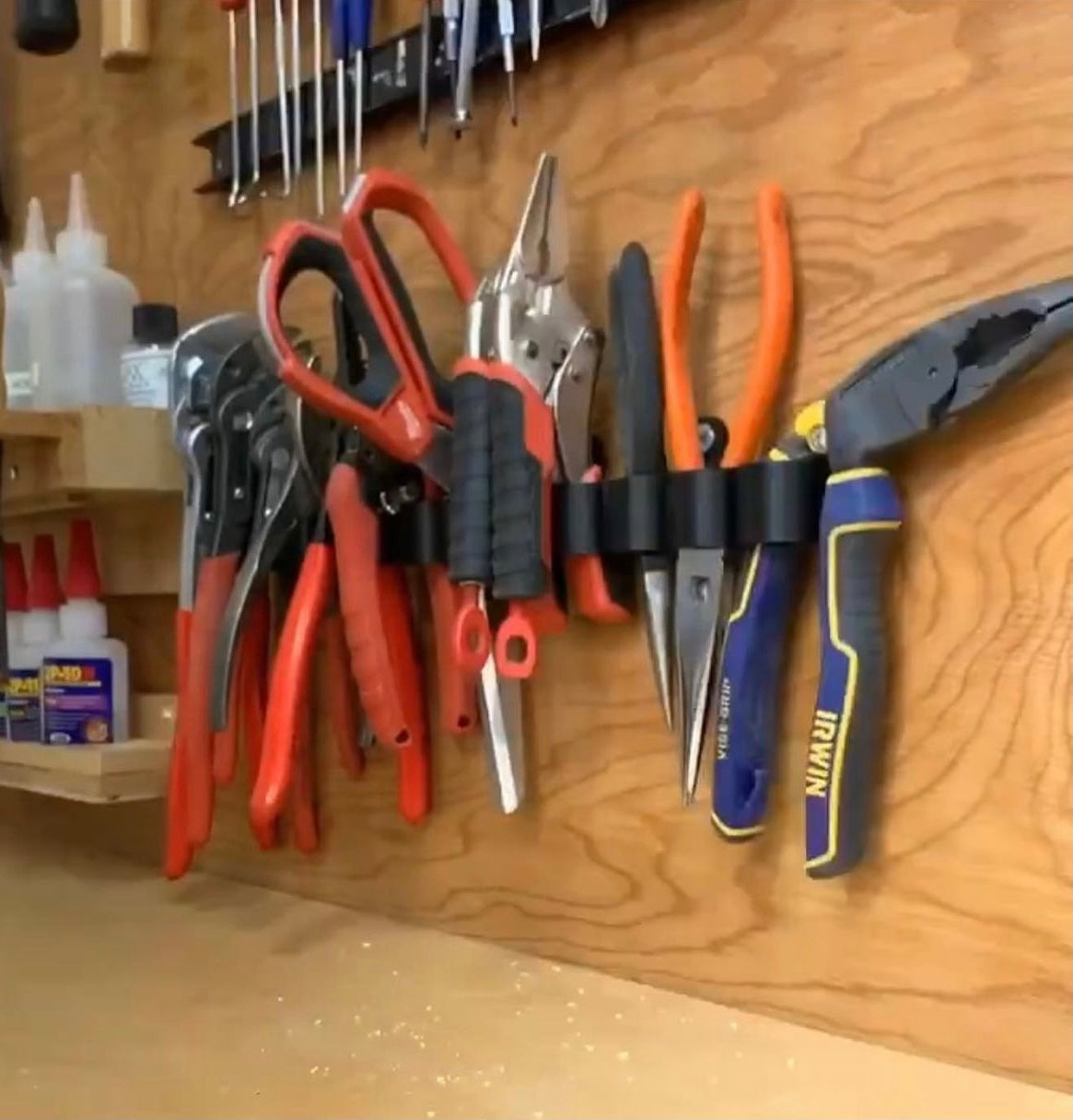 Plier Rack ( 6 Slot )