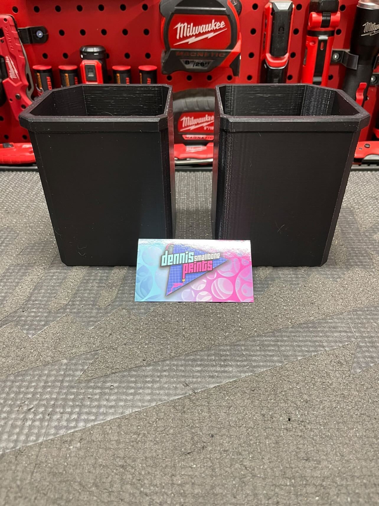 Milwaukee 2-Wheel Cart Bins