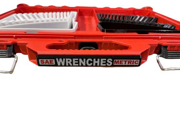 Wrench Holders for 11-Compartment Organizer - Milwaukee / Other Brands (OEW-11S and OEW-11M)