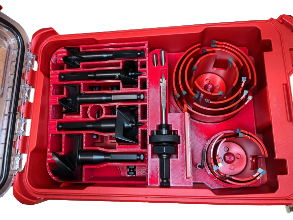 Packout Inserts For Milwaukee Large Bit Sets (MB-BH & MB-SF)