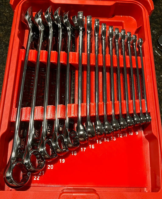 Packout Insert For Metric Combination Wrench (OEW-M)