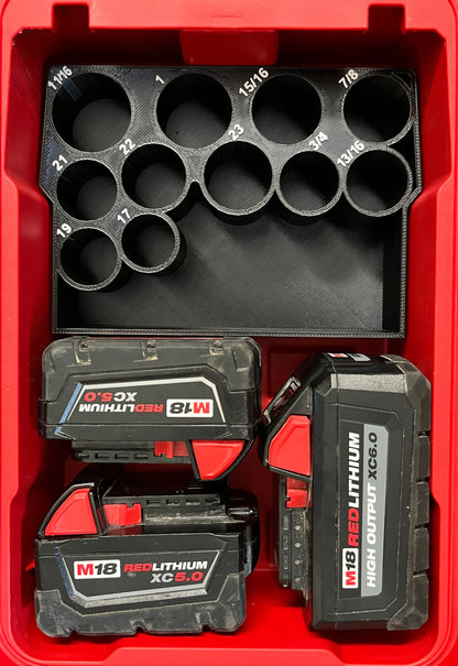 Packout Insert For 1/2" Lug Nut Socket Set (LN)