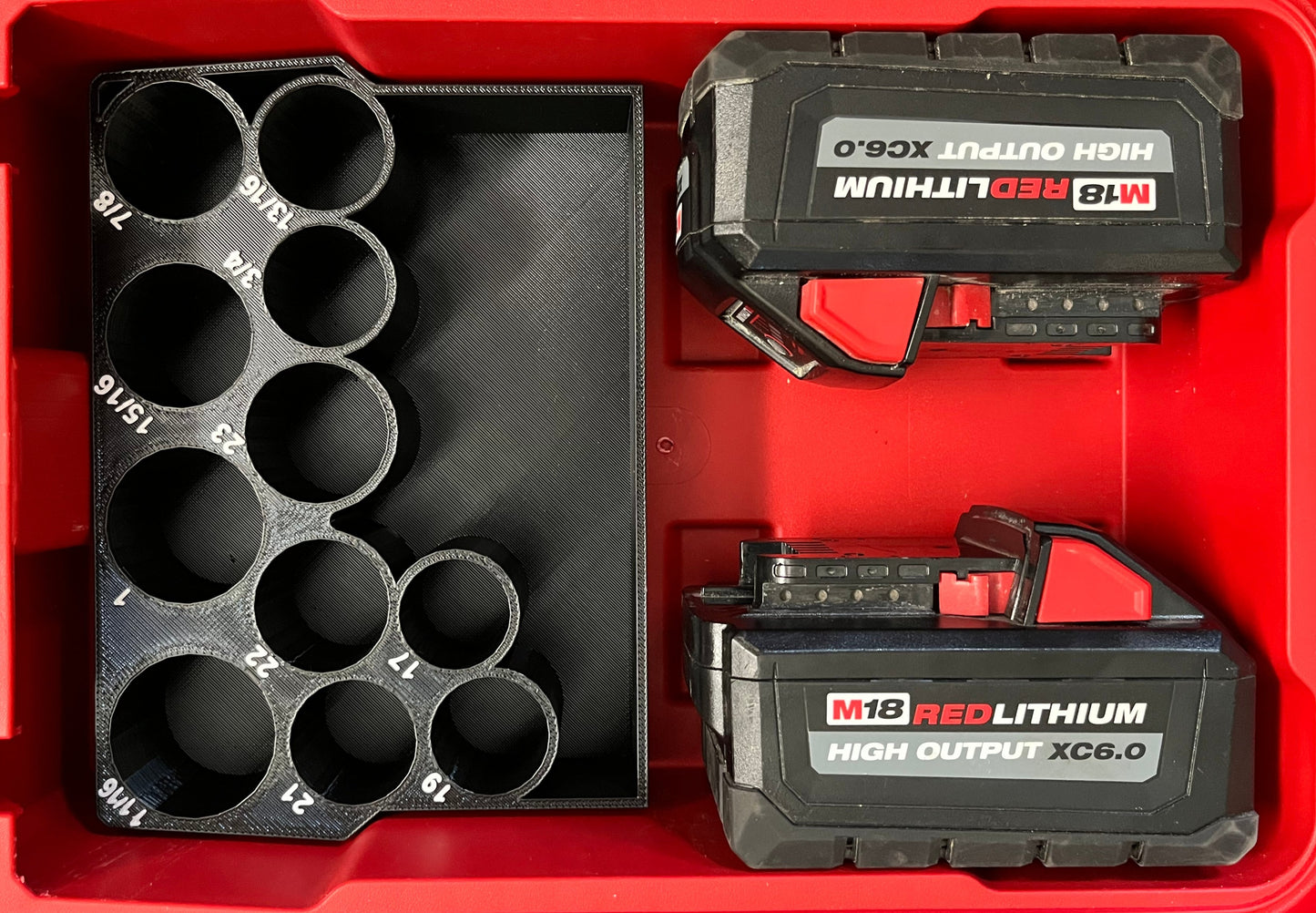 Packout Insert For 1/2" Lug Nut Socket Set (LN)