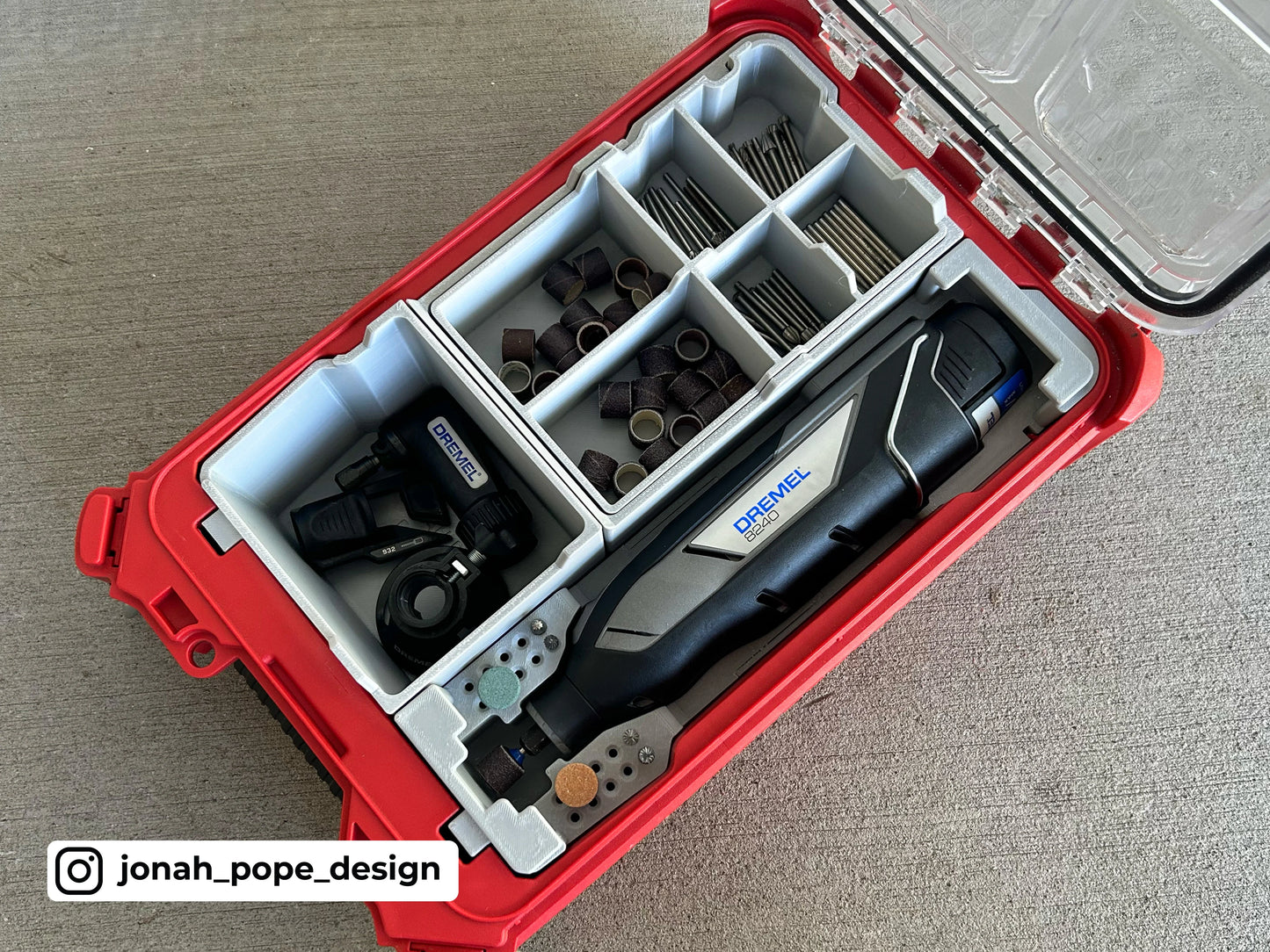 Packout Insert for Dremel 8240 (JP-D8240)