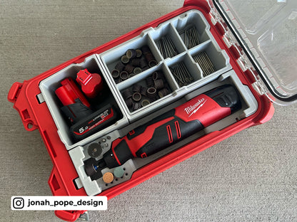 Packout Insert for M12 Brushless Rotary Tool - Jonah Pope Design (JP-BRT)