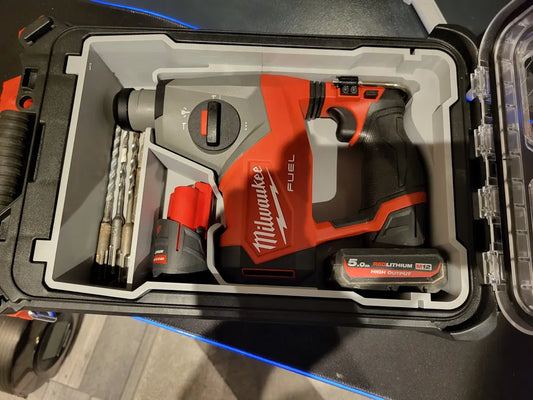 Packout Insert for M12 SDS by Milwaukee Dave Designs (MDD-M12SDS)