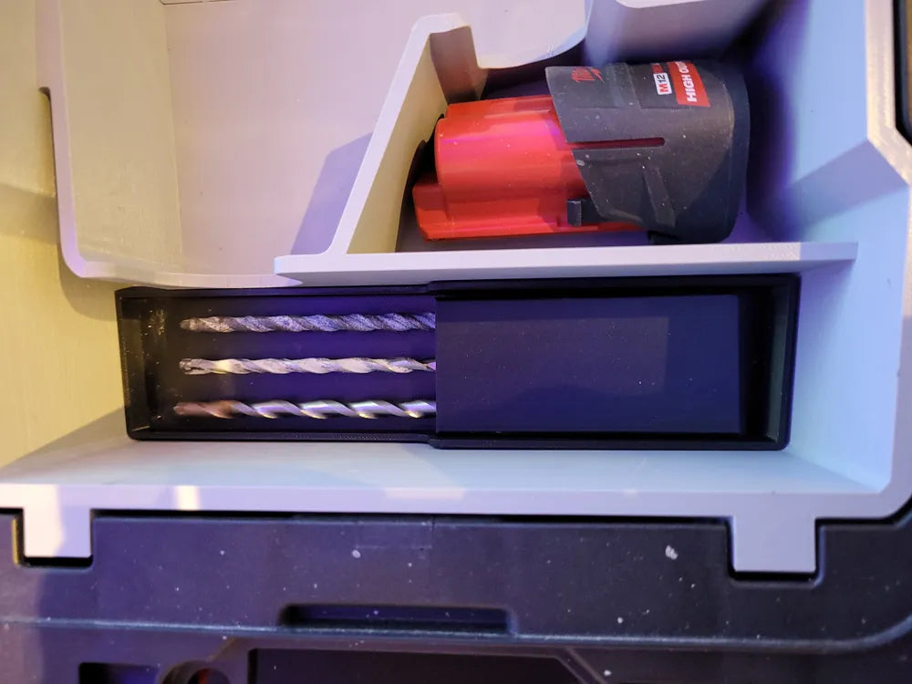 Packout Insert for M12 SDS by Milwaukee Dave Designs (MDD-M12SDS)