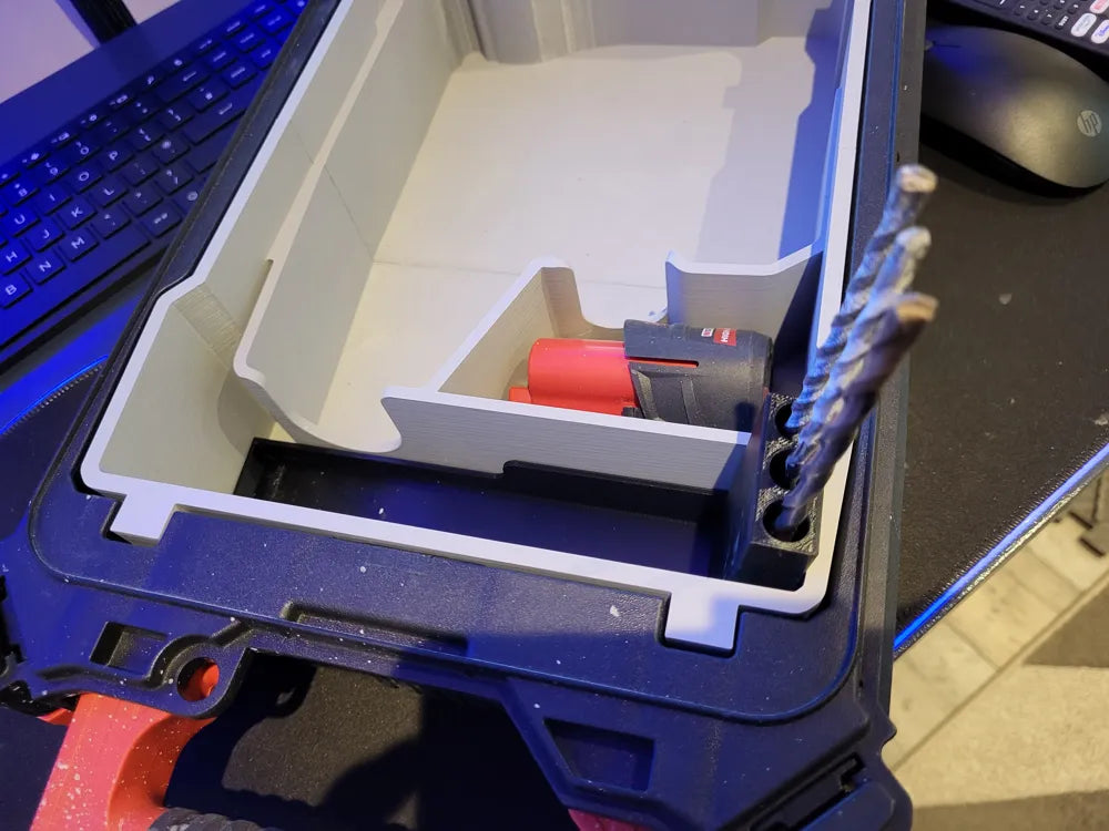 Packout Insert for M12 SDS by Milwaukee Dave Designs (MDD-M12SDS)