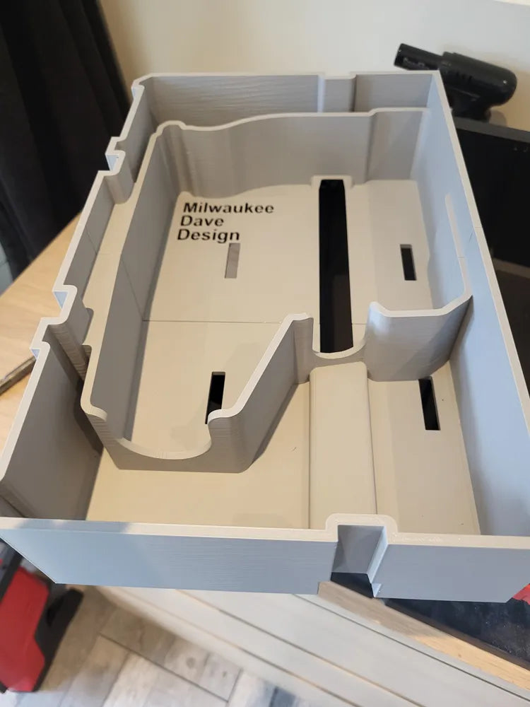 Packout Drawer Insert for M12 SDS by Milwaukee Dave Designs (MDD-M12SDS D)