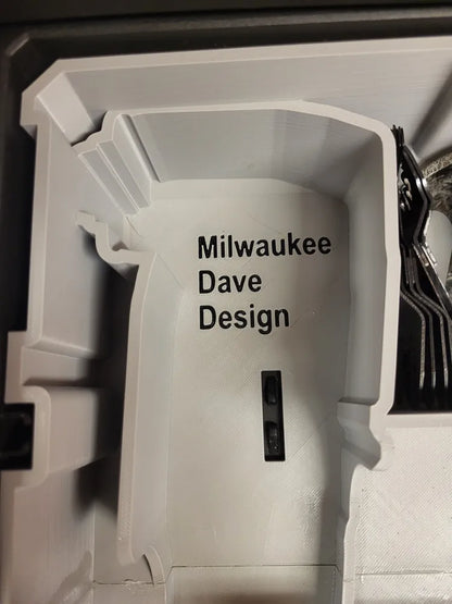 Packout Drawer Insert for M18 Brushed Multitool w/ Battery Holder-Milwaukee Dave Designs (MDD-M18BMTB)