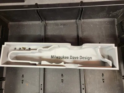 Packout Drawer Insert for M12 Soldering Iron- Milwaukee Dave Designs (MDD-M12SI D)