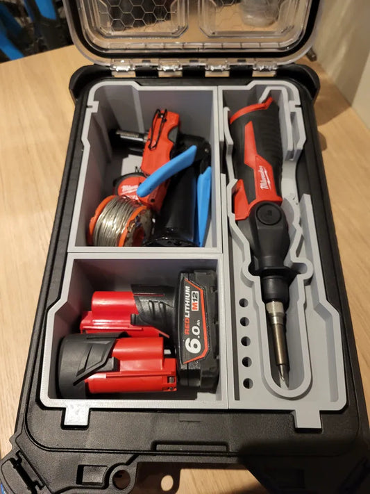 Packout Insert for M12 Soldering Iron- Milwaukee Dave Designs (MDD-M12SI)