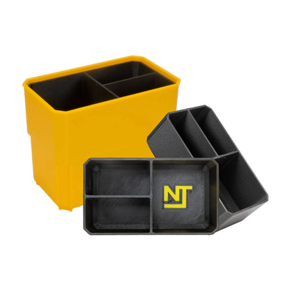 Stacking Divider Bins Small for Dewalt TOUGHSYSTEM 1.0 Organizer