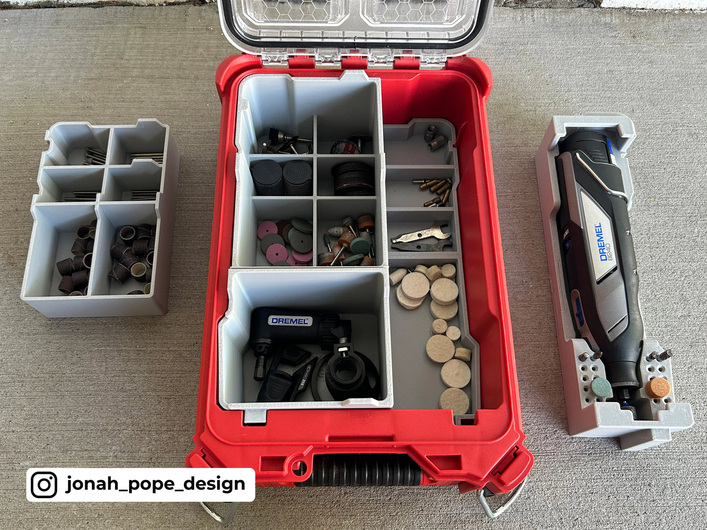 Packout Insert for Dremel 8240 (JP-D8240)