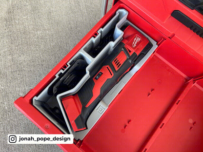 Slimline Packout Drawer Insert for M18 Multi-Tool - Jonah Pope Design (JPD-18M)
