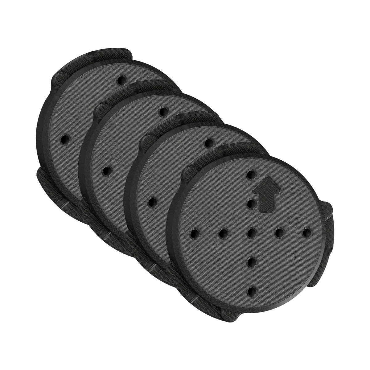 Twist-Lock Packout Mounting Adapters (4-Pack) – External Battery Mount Attachment Bases for Milwaukee PACKOUT System