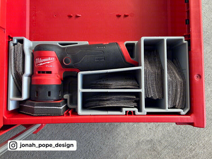 Packout Drawer Slimline Insert For M12 Fuel Detail Sander (JPD-MDS) - Jonah Pope Design