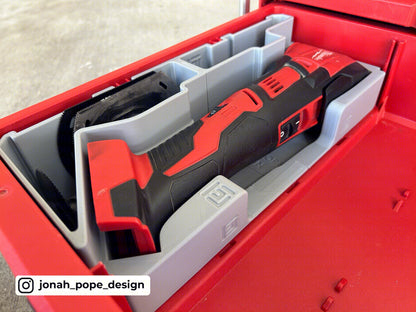 Slimline Packout Drawer Insert for M18 Multi-Tool - Jonah Pope Design (JPD-18M)