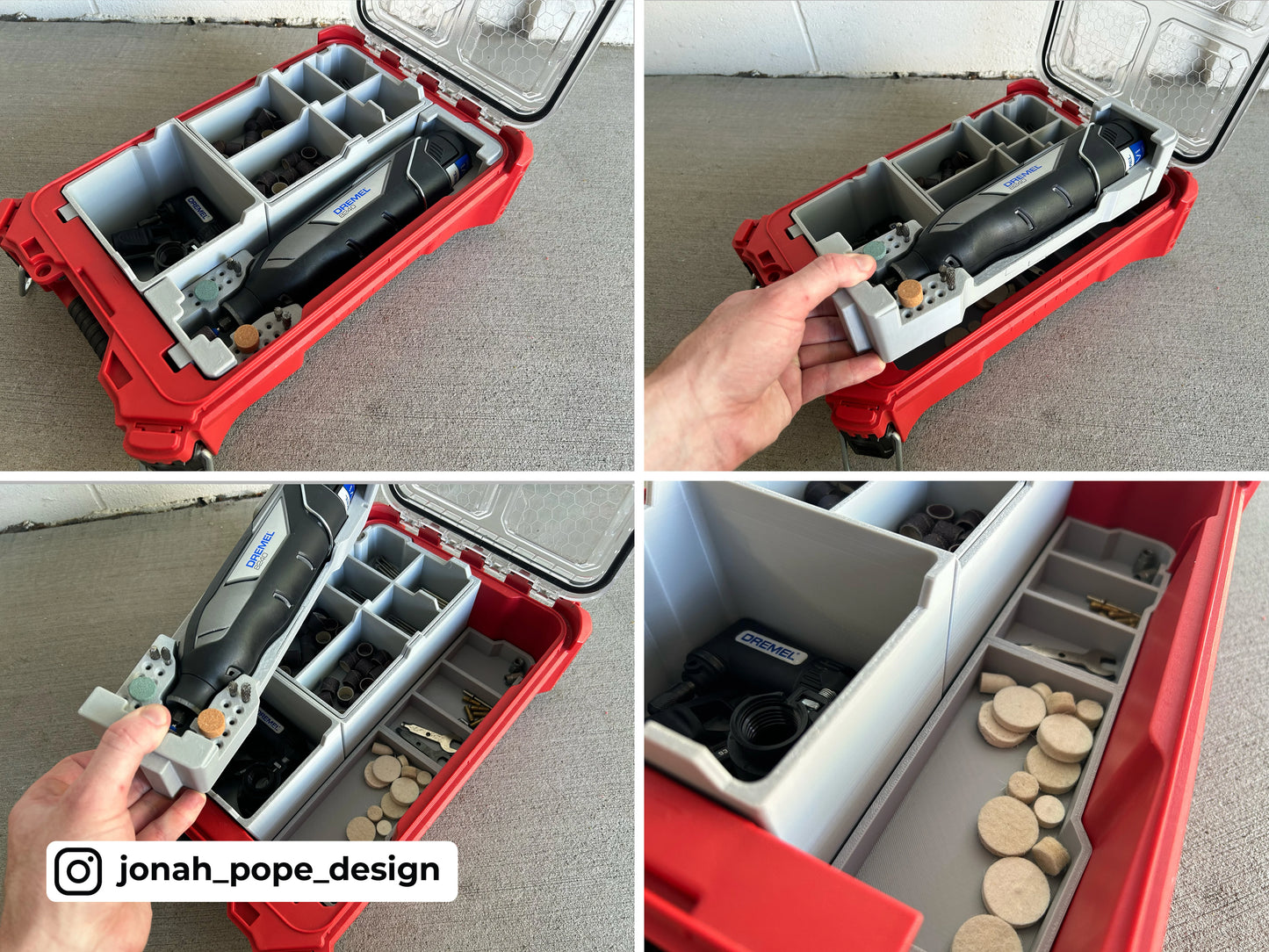Packout Insert for Dremel 8240 (JP-D8240)