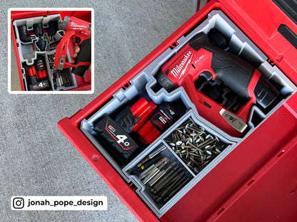 Packout Drawer Insert for M12 Installation Driver (JPD-ID) - Jonah Pope Design