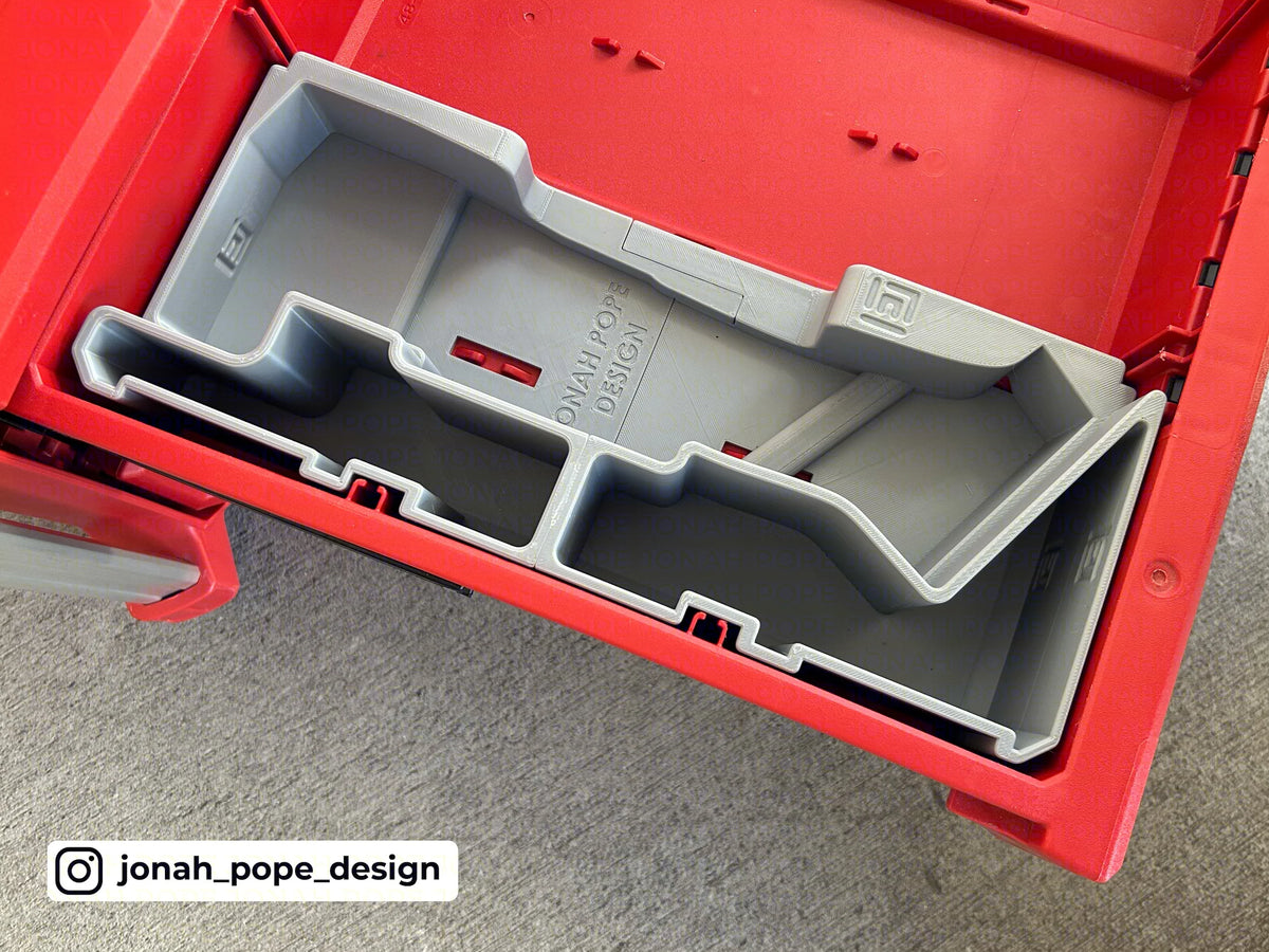 Slimline Packout Drawer Insert for M18 Multi-Tool - Jonah Pope Design (JPD-18M)