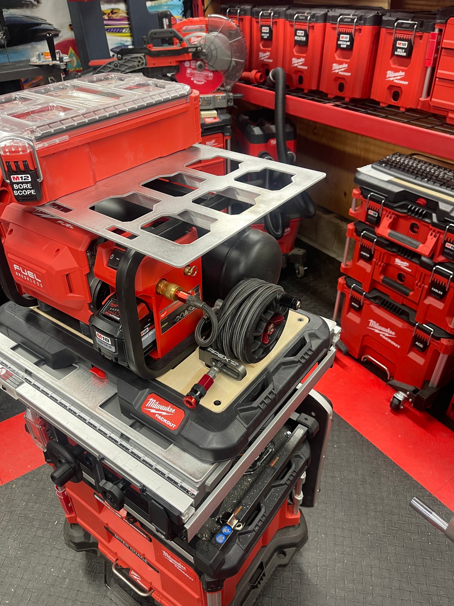 M18 Compressor Packout Mounting Accessories (DE-CMP)