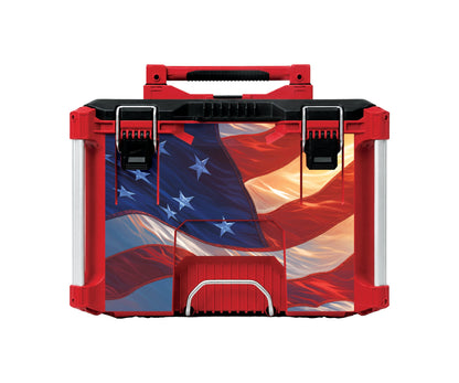 American Flag – Rolling Toolbox