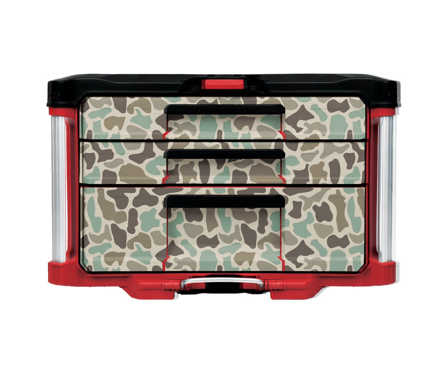 Duck Camo – 3-Drawer Tool Box - 2 Small / 1 Large Wrap Kit