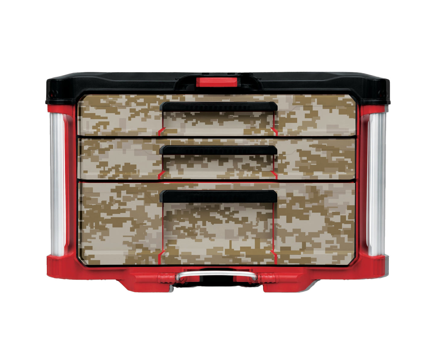 Desert Digital Camo – 3-Drawer Tool Box - 2 Small / 1 Large Wrap Kit