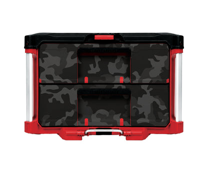 Black Multi Camo – 2-Drawer Tool Box Wrap Kit