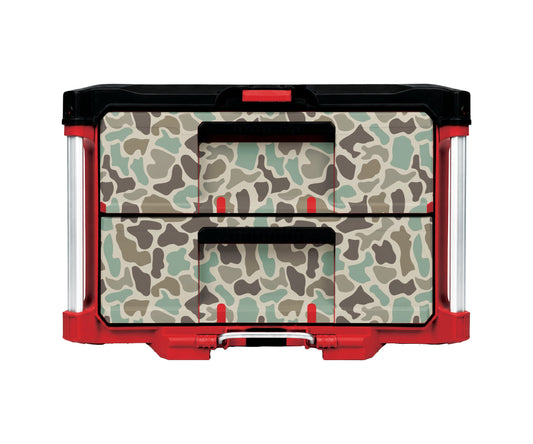 Duck Camo – 2-Drawer Tool Box Wrap Kit