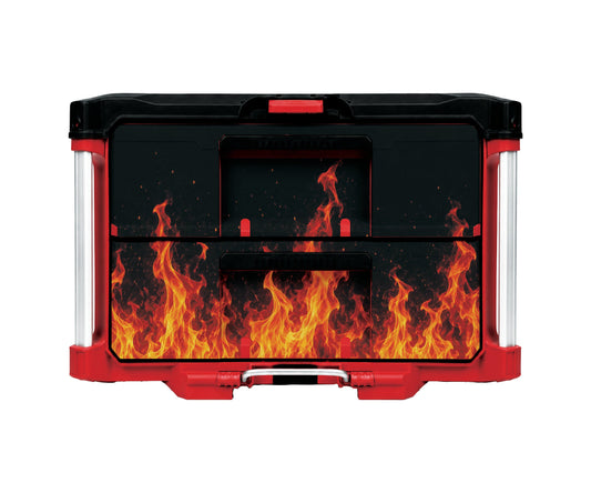 Flames – 2-Drawer Tool Box Wrap Kit