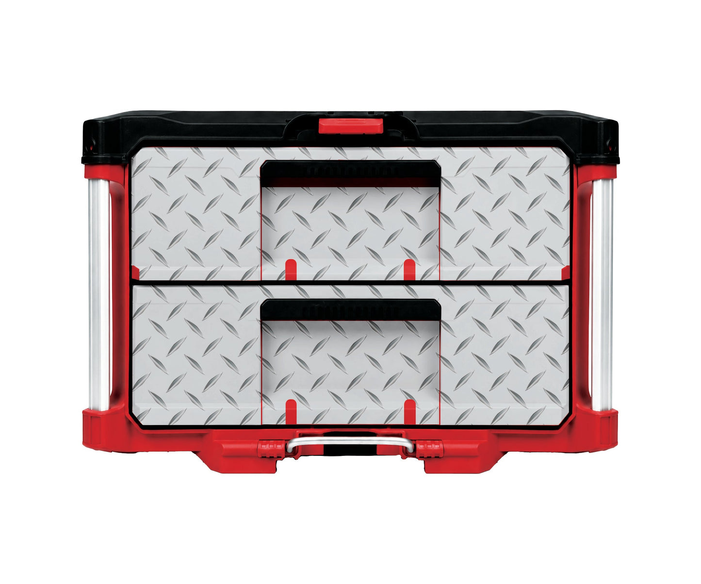 Diamond Plate – 2-Drawer Tool Box Wrap Kit