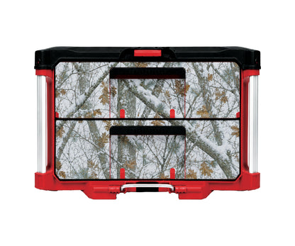 Snow Camo – 2-Drawer Tool Box Wrap Kit