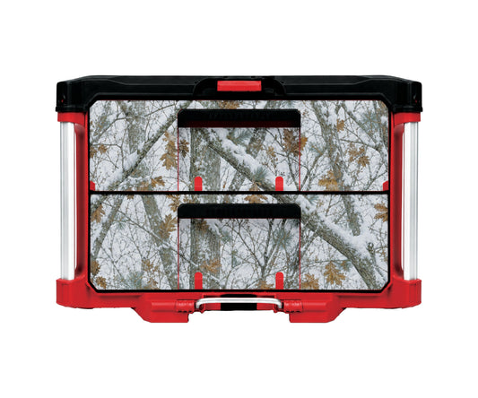 Snow Camo – 2-Drawer Tool Box Wrap Kit