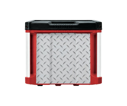 Diamond Plate – 3-Drawer Tool Box - 2 Small / 1 Large Wrap Kit