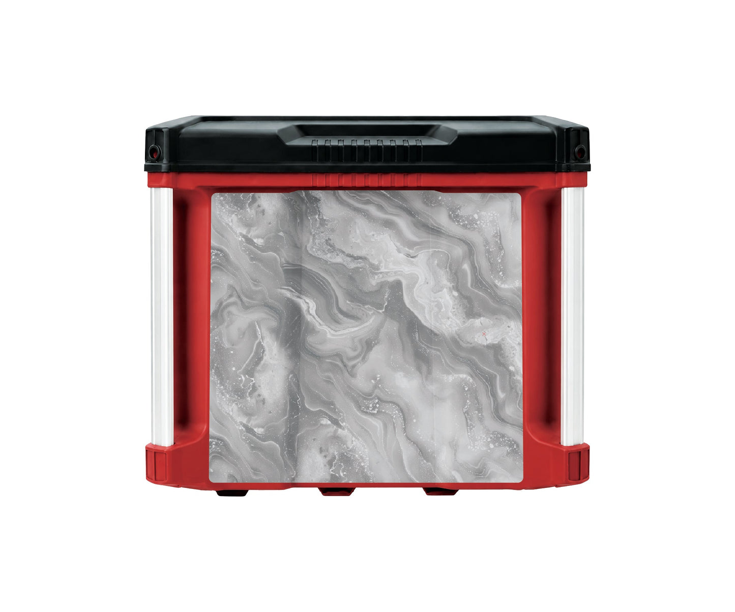 White Marble – 3 Medium-Drawer Tool Box Wrap Kit