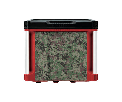 Woodland Digital Camo – 3 Medium-Drawer Tool Box Wrap Kit