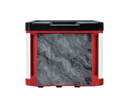 Black Marble – 2-Drawer Tool Box Wrap Kit