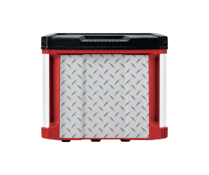 Diamond Plate – 3-Drawer Tool Box - 2 Small / 1 Large Wrap Kit