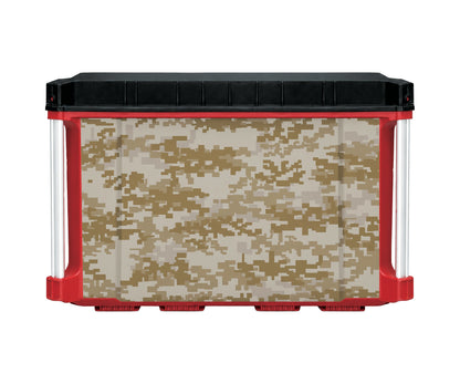 Desert Digital Camo – 3 Medium-Drawer Tool Box Wrap Kit