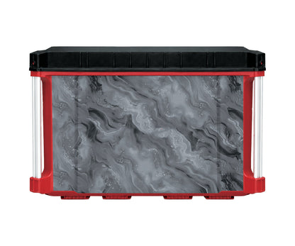 Black Marble – 2-Drawer Tool Box Wrap Kit