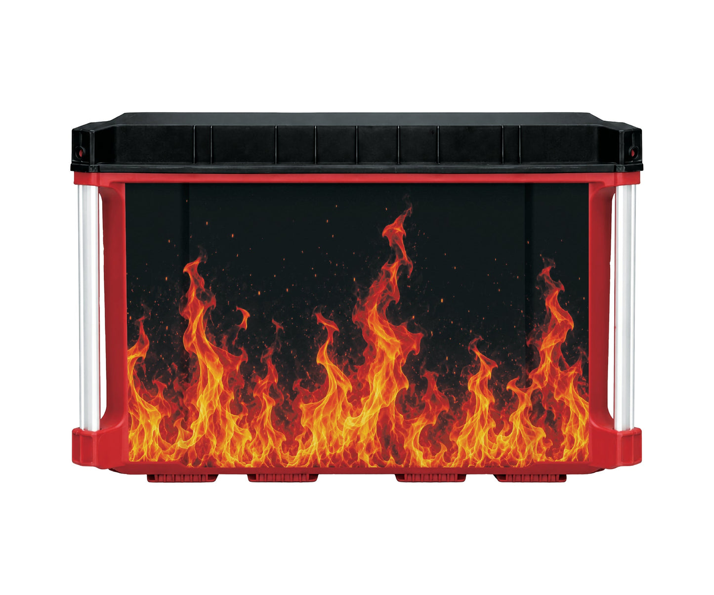 Flames – 2-Drawer Tool Box Wrap Kit