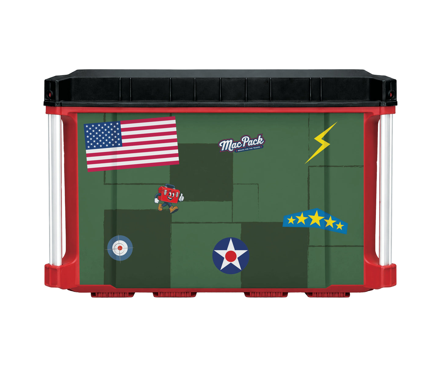 Warbird – 2-Drawer Tool Box Wrap Kit