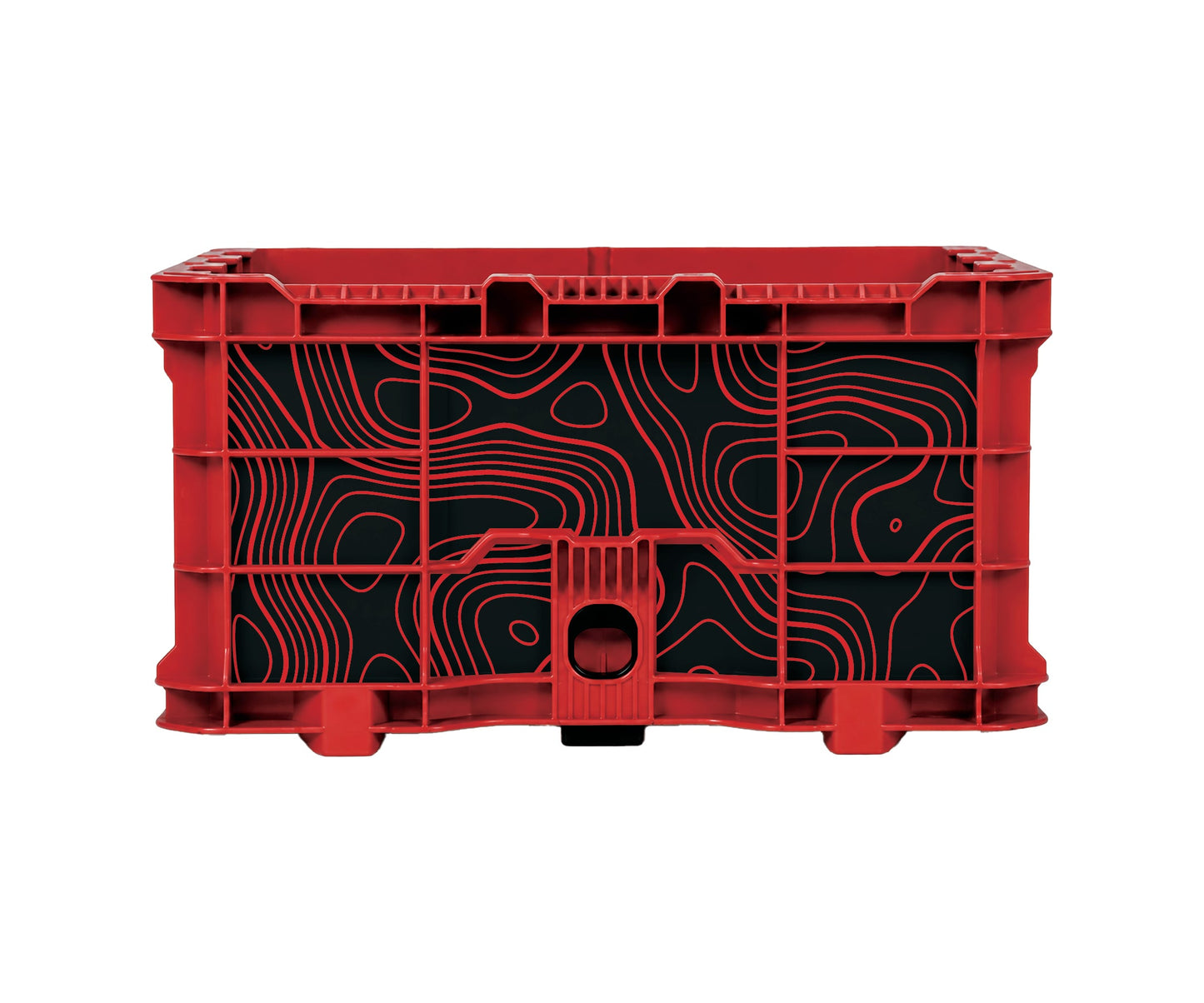 Red Topographics – Crate Wrap Kit