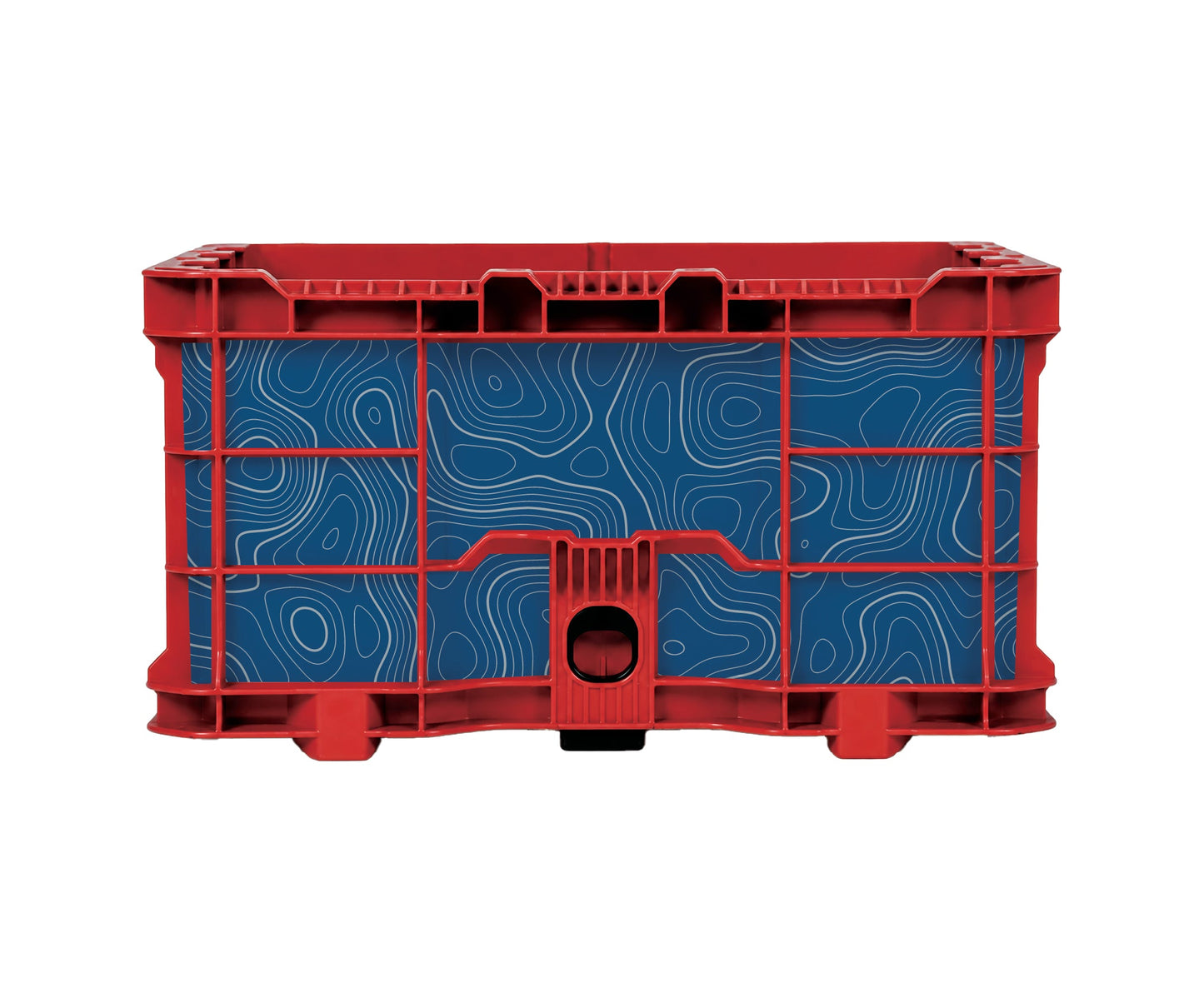 Blue Topographic – Crate Wrap Kit