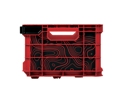 Red Topographics – Crate Wrap Kit