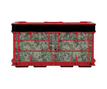 Woodland Digital Camo – Crate Wrap Kit